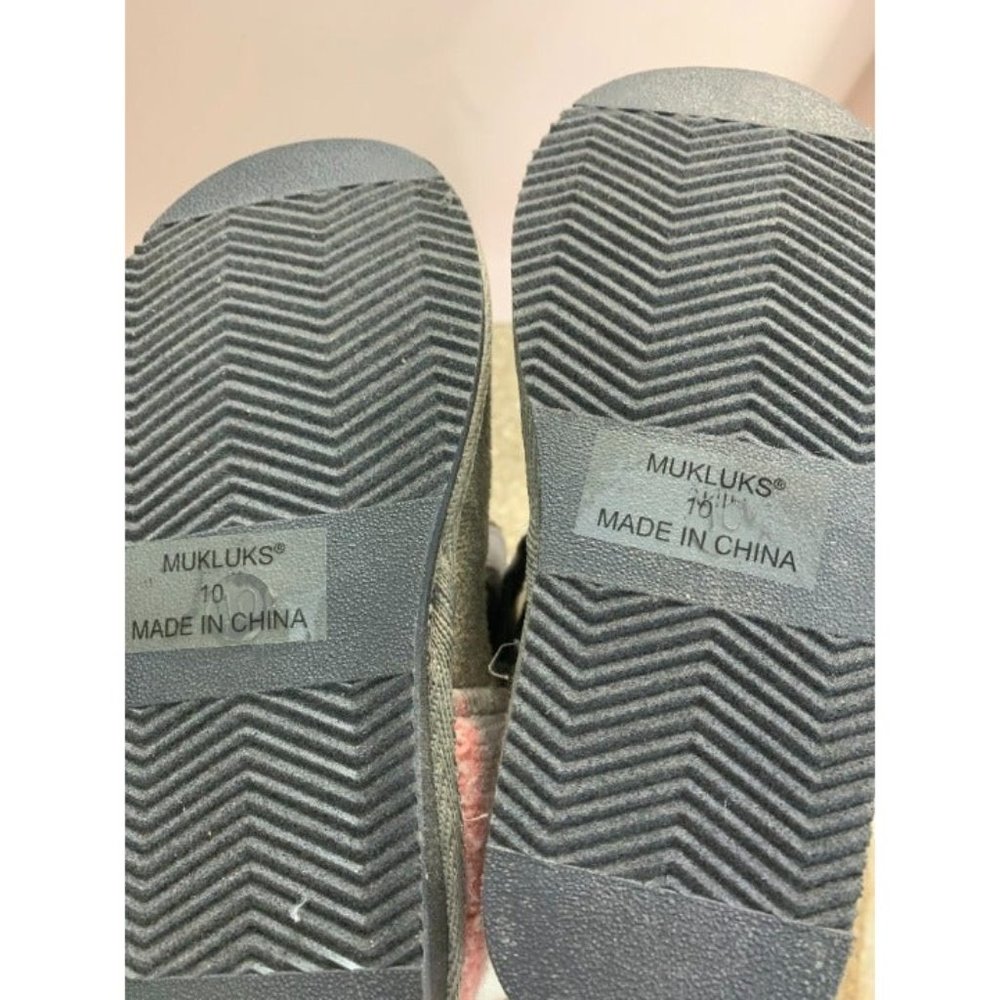 MUKS LUKS Gray Bonnie Bunny Boot - Unisex SIZE 9 and 10 - Picture 6 of 10